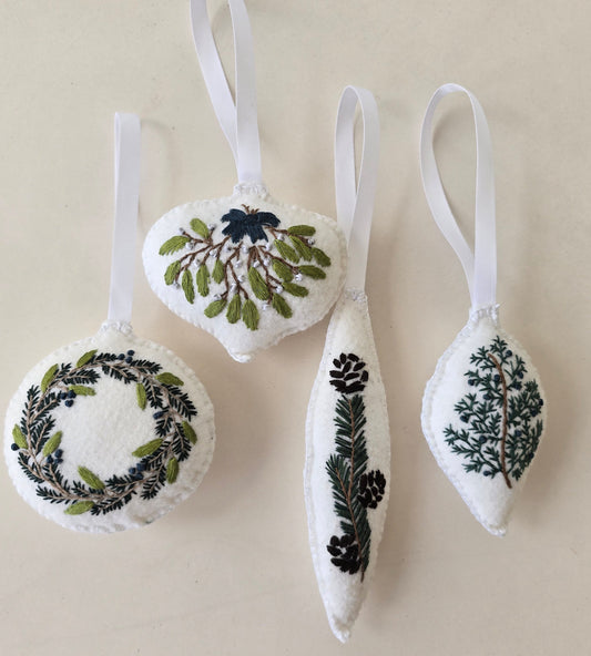 Evergreen Ornaments
