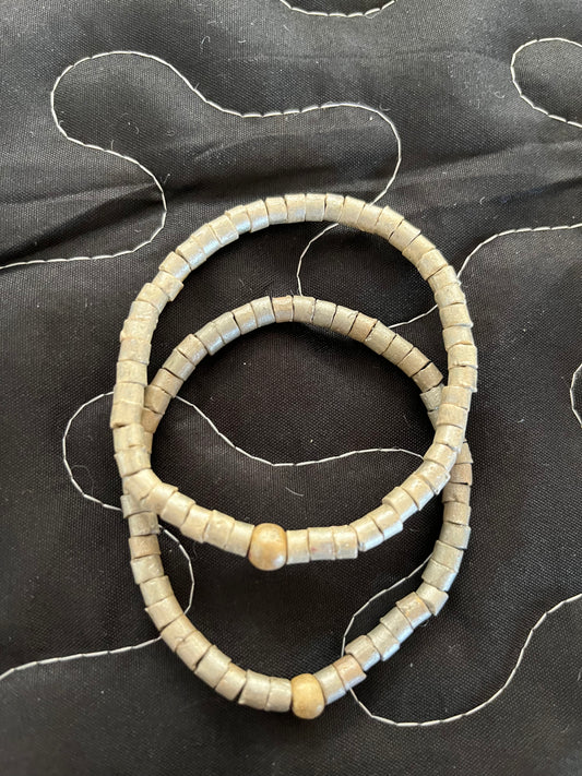 Ceramic Bracelet - Silver