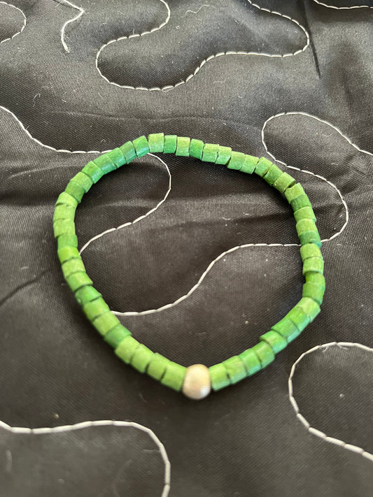 Ceramic Bracelet - Green